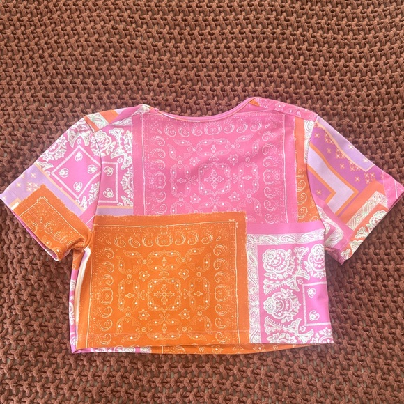 Skatie Montana Crop swim top - Picture 2 of 4